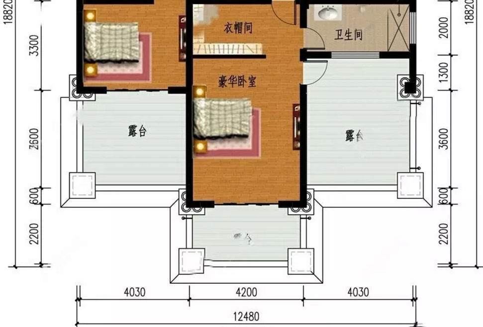 深圳睿婕鋼結(jié)構(gòu)推薦一套人旺財(cái)旺的三層豪華別墅 帶設(shè)計(jì)圖(圖7)